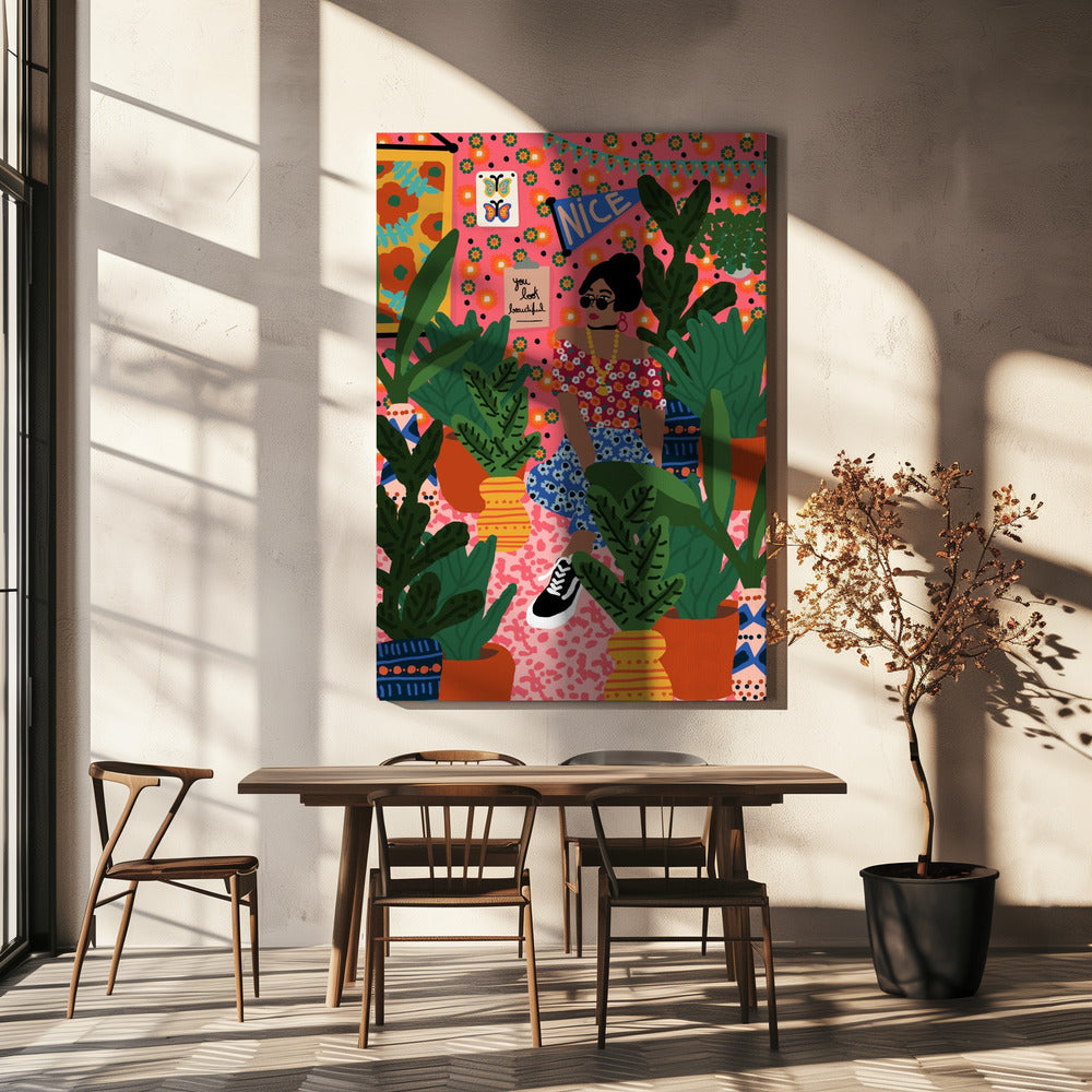 Floral Student Room | Canvas