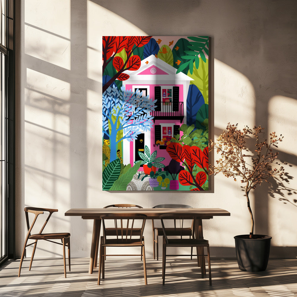 House In the Woods | Canvas