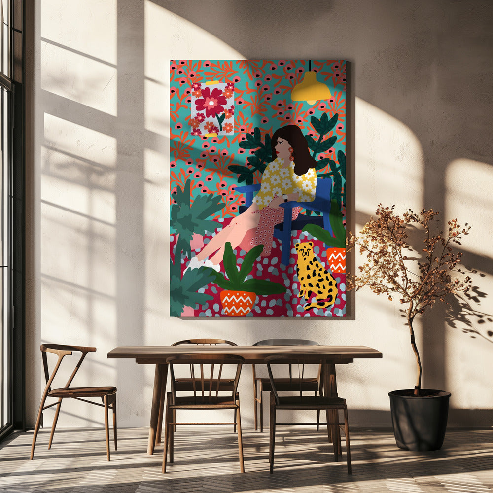 Floral daydreaming | Canvas