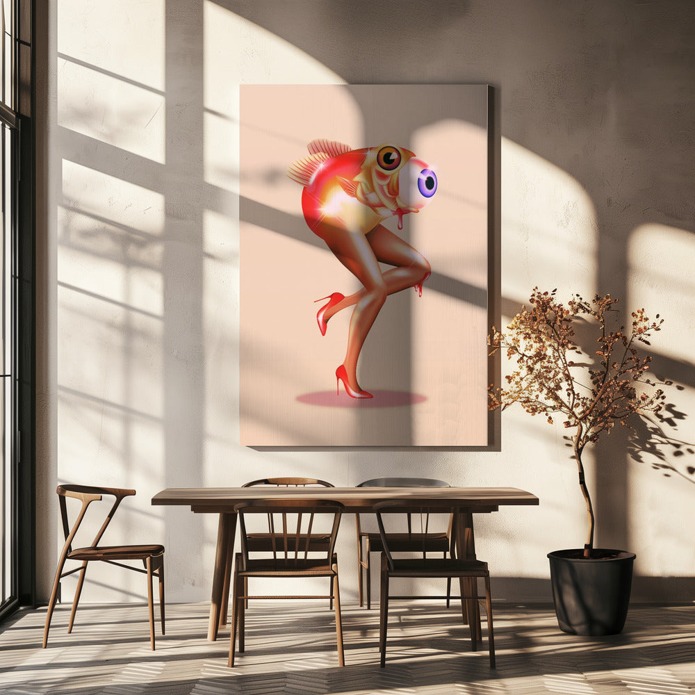 Fish With Legs | Canvas