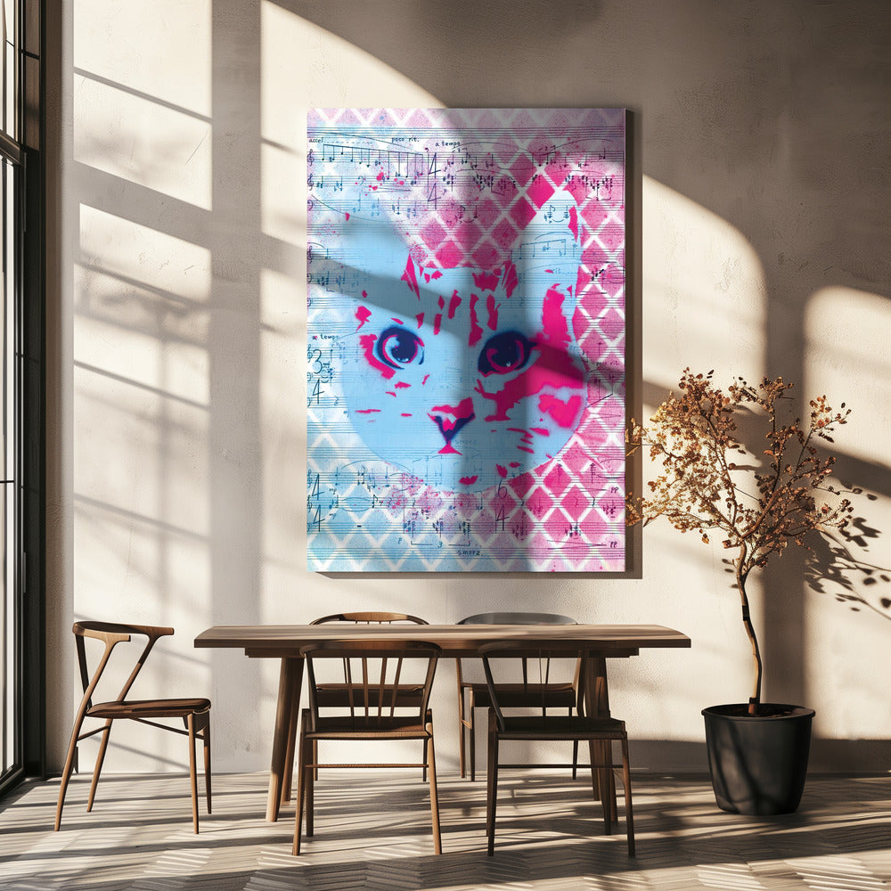 Musical Cat | Canvas