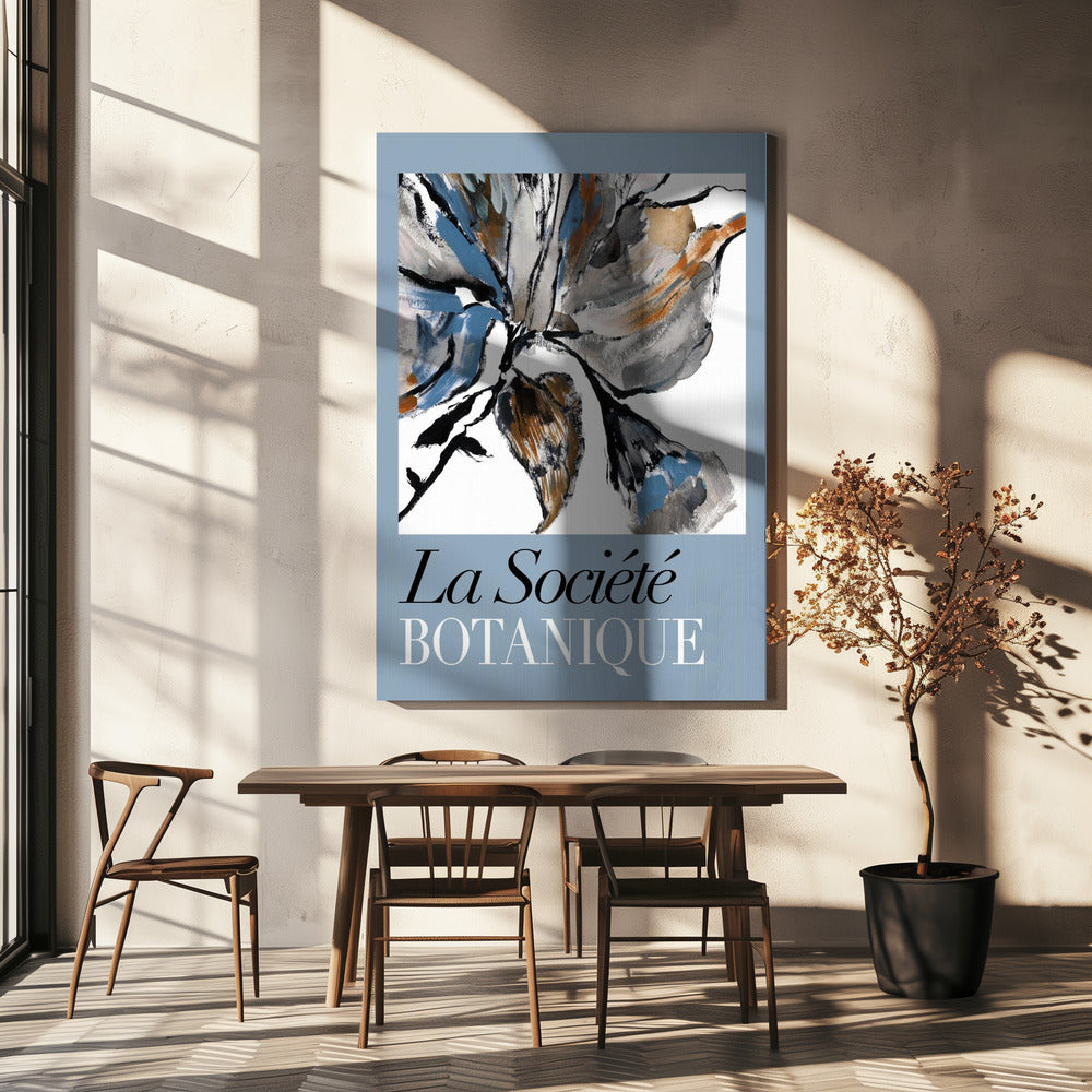 La Société Botanique Blueflower 2 | Canvas