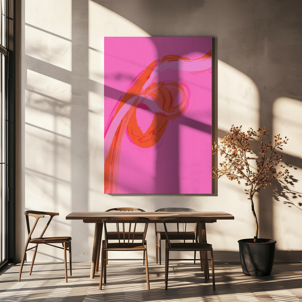 Vibrant Swirl Motion | Canvas