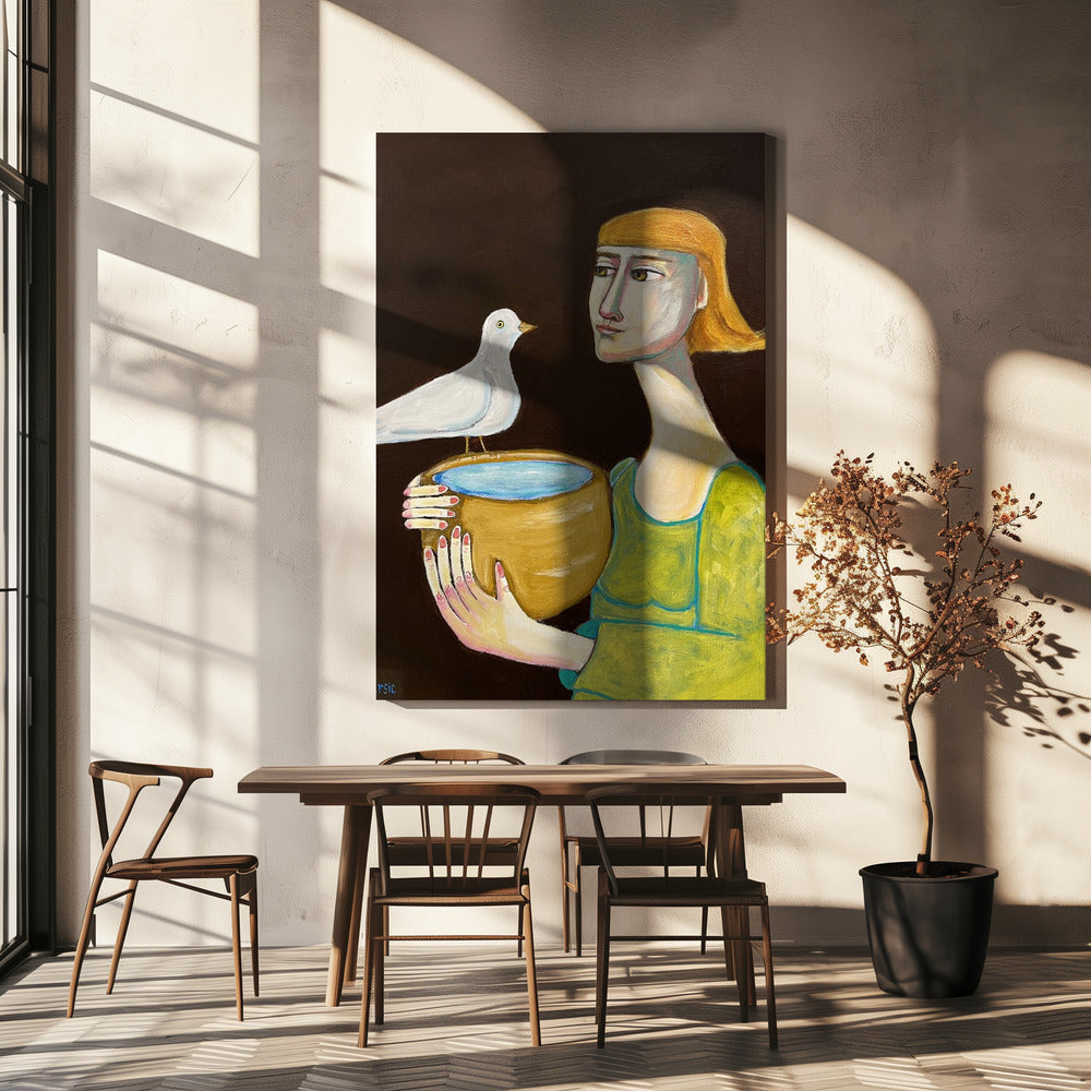 The water giver | Canvas