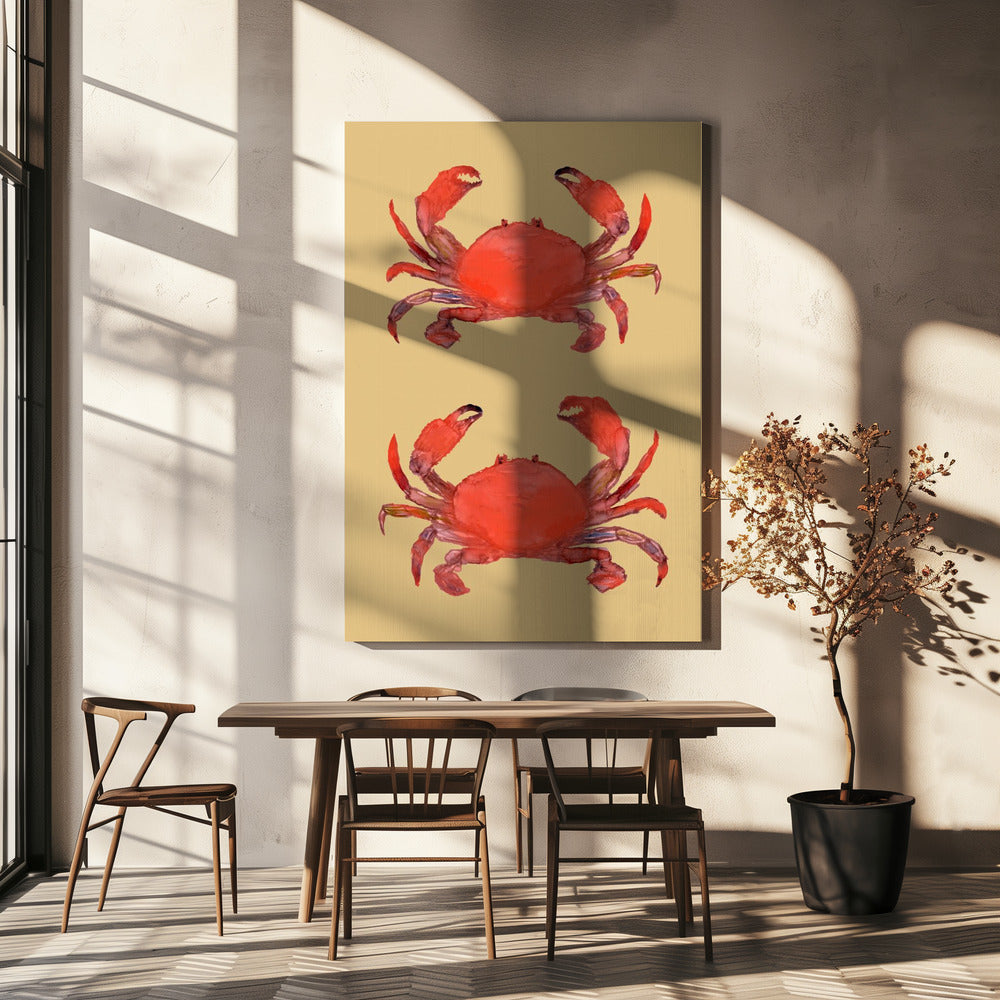 Crab Poster 2 | Canvas