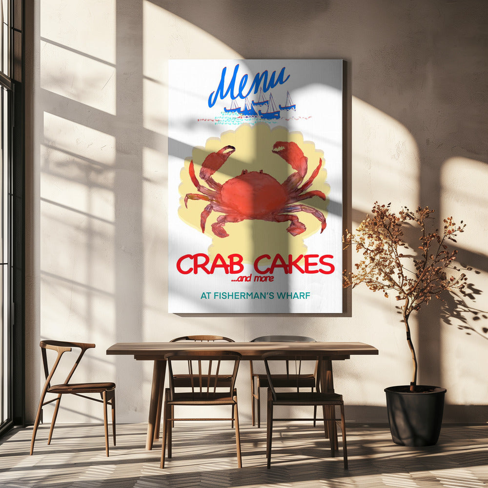 Crabcakes Poster | Canvas