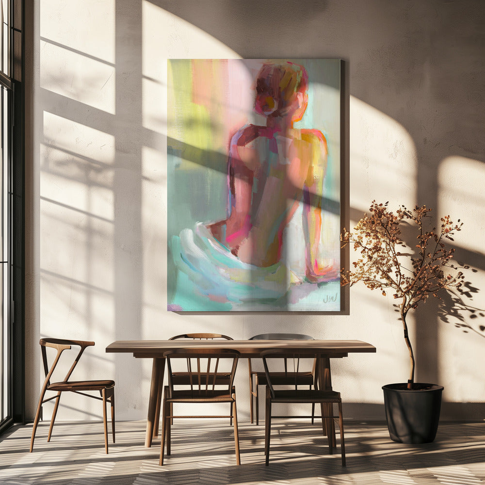 Woman Posing | Canvas