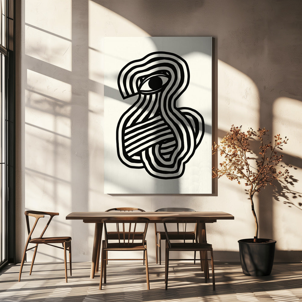 Third eye abstract | Canvas