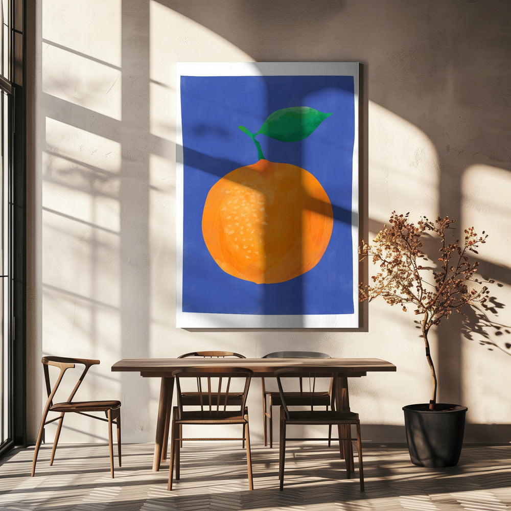 Vibrant Orange Fruit | Canvas