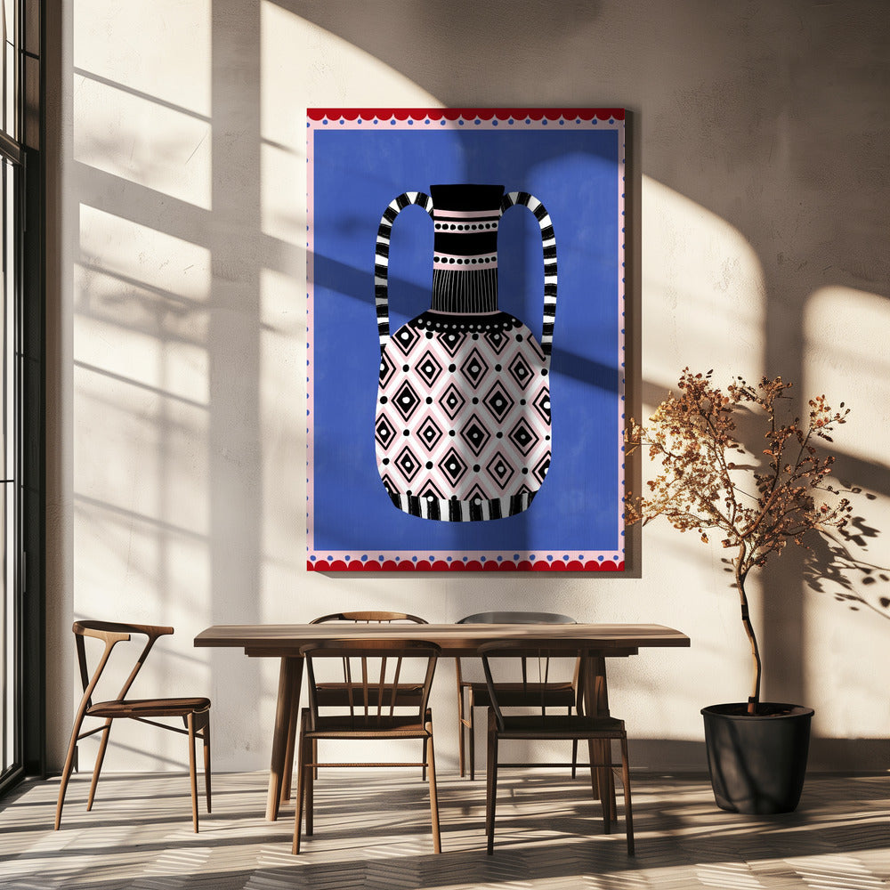 Geometric Patterns and Bold Colors | Canvas