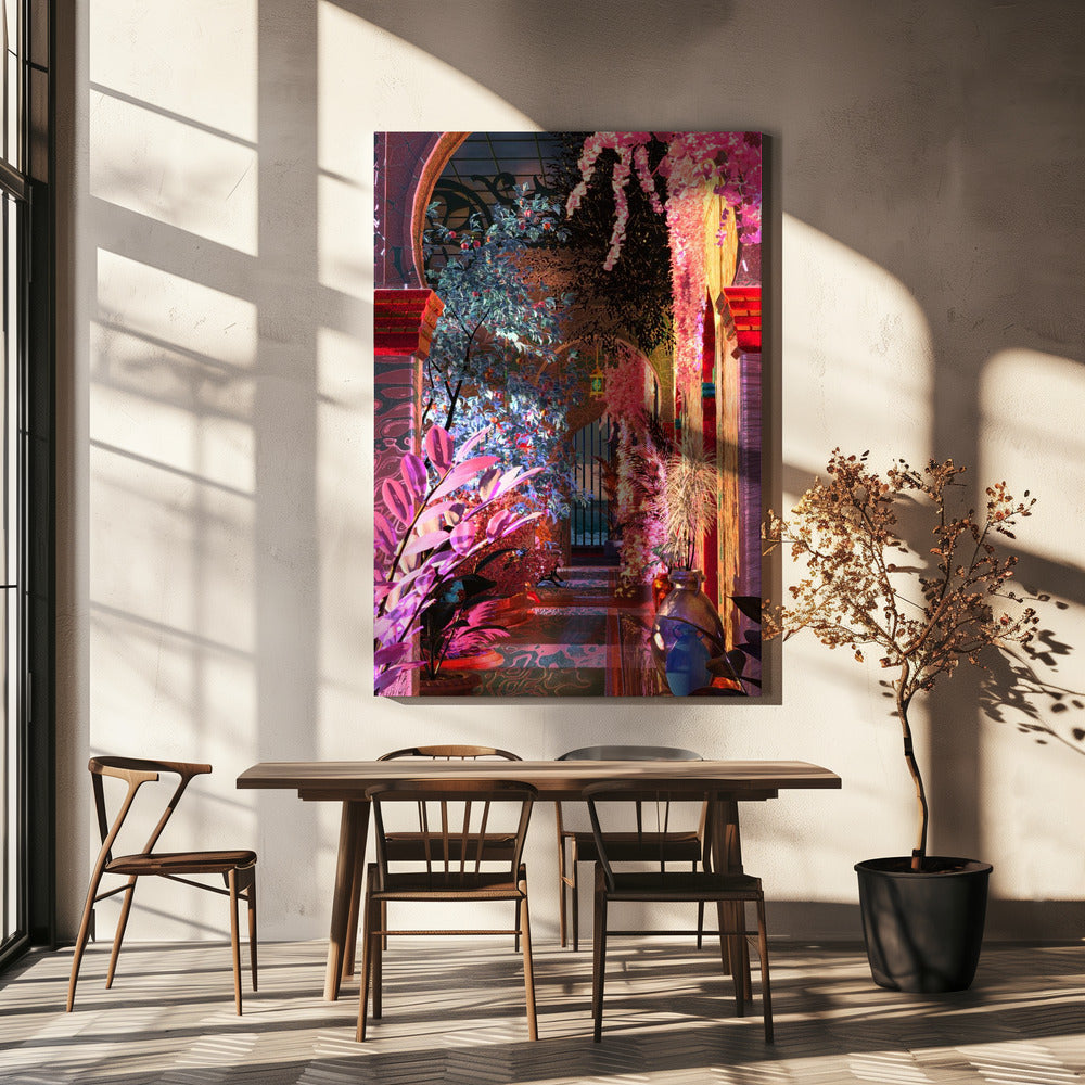 Glowing Palace | Canvas