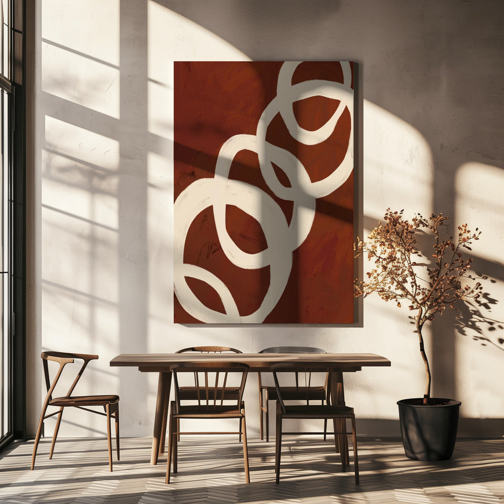 Entwined Whirls | Canvas