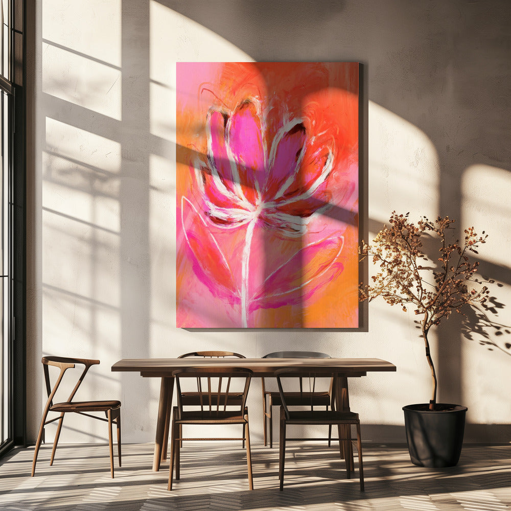 Petal Flames | Canvas