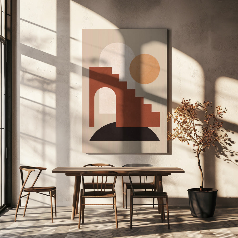 Geometric composition 4 | Canvas