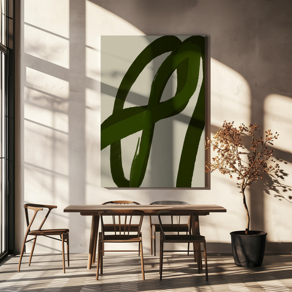 Verdant Curves | Canvas