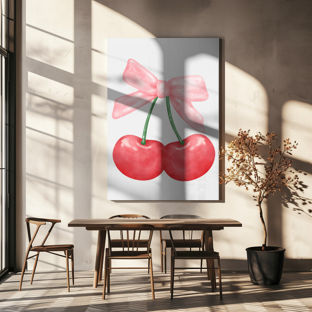 Red Cherries | Canvas