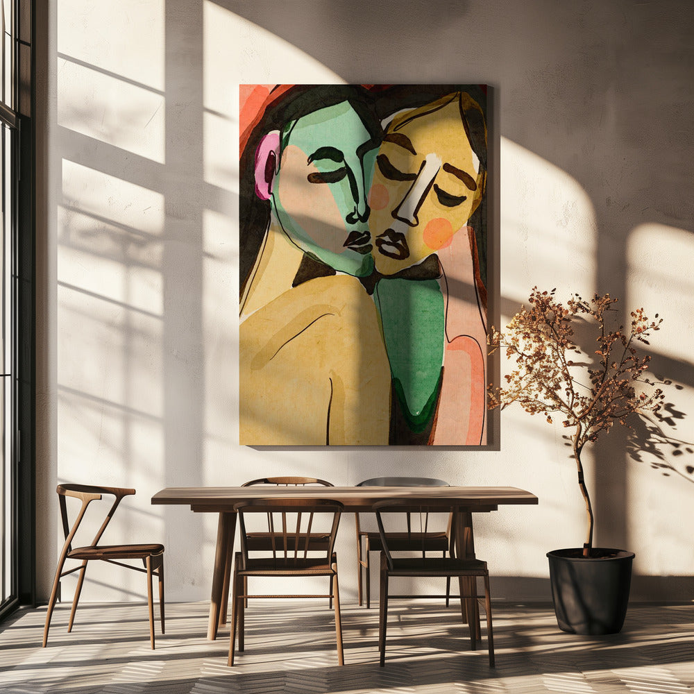 Embrace of Souls | Canvas