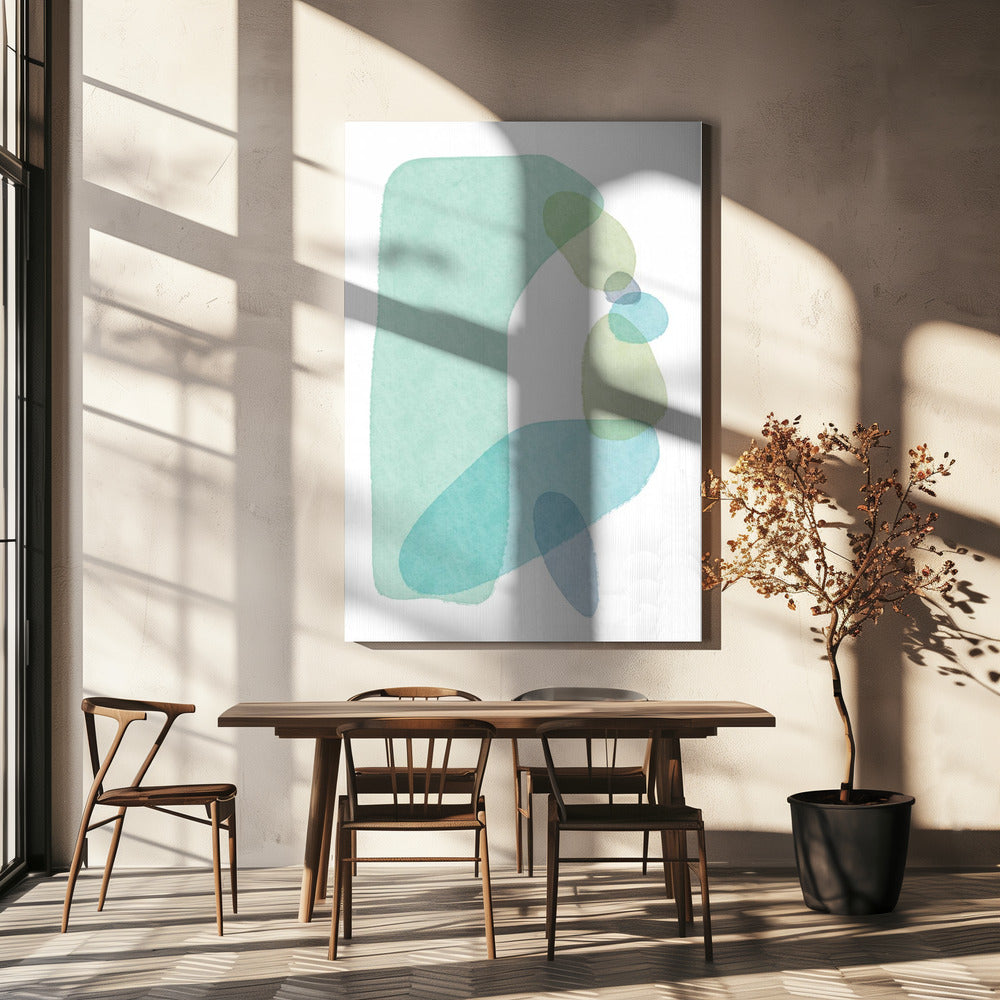 Pastel blobs 2 | Canvas