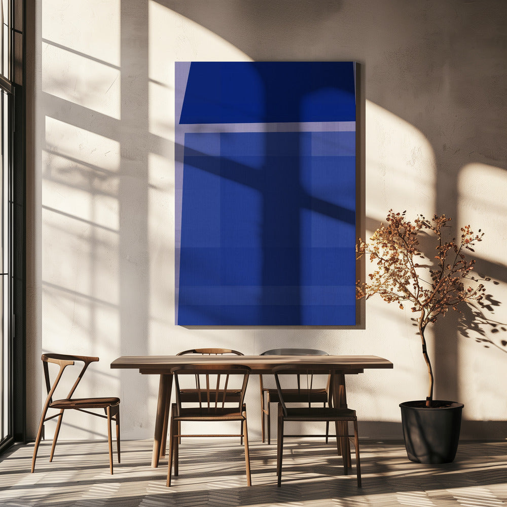 Woven Blue Jam 1 | Canvas