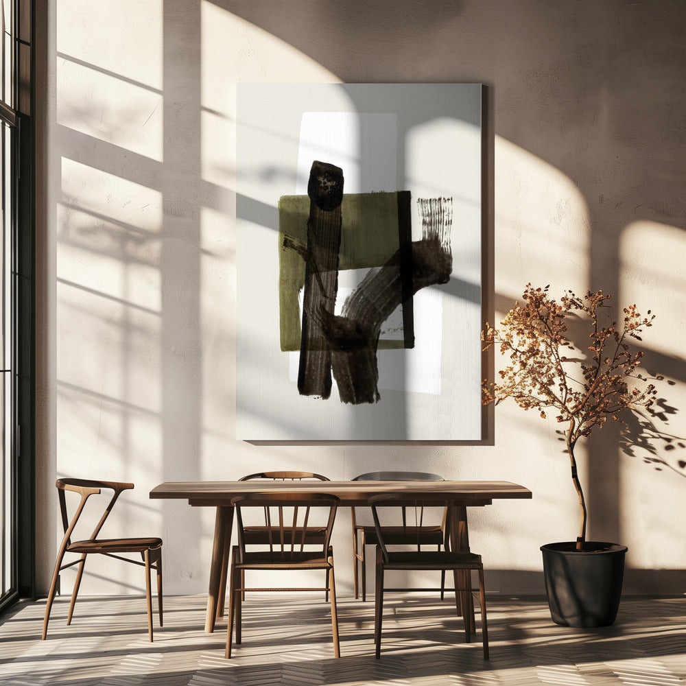 Zen Brushwork 4 | Canvas