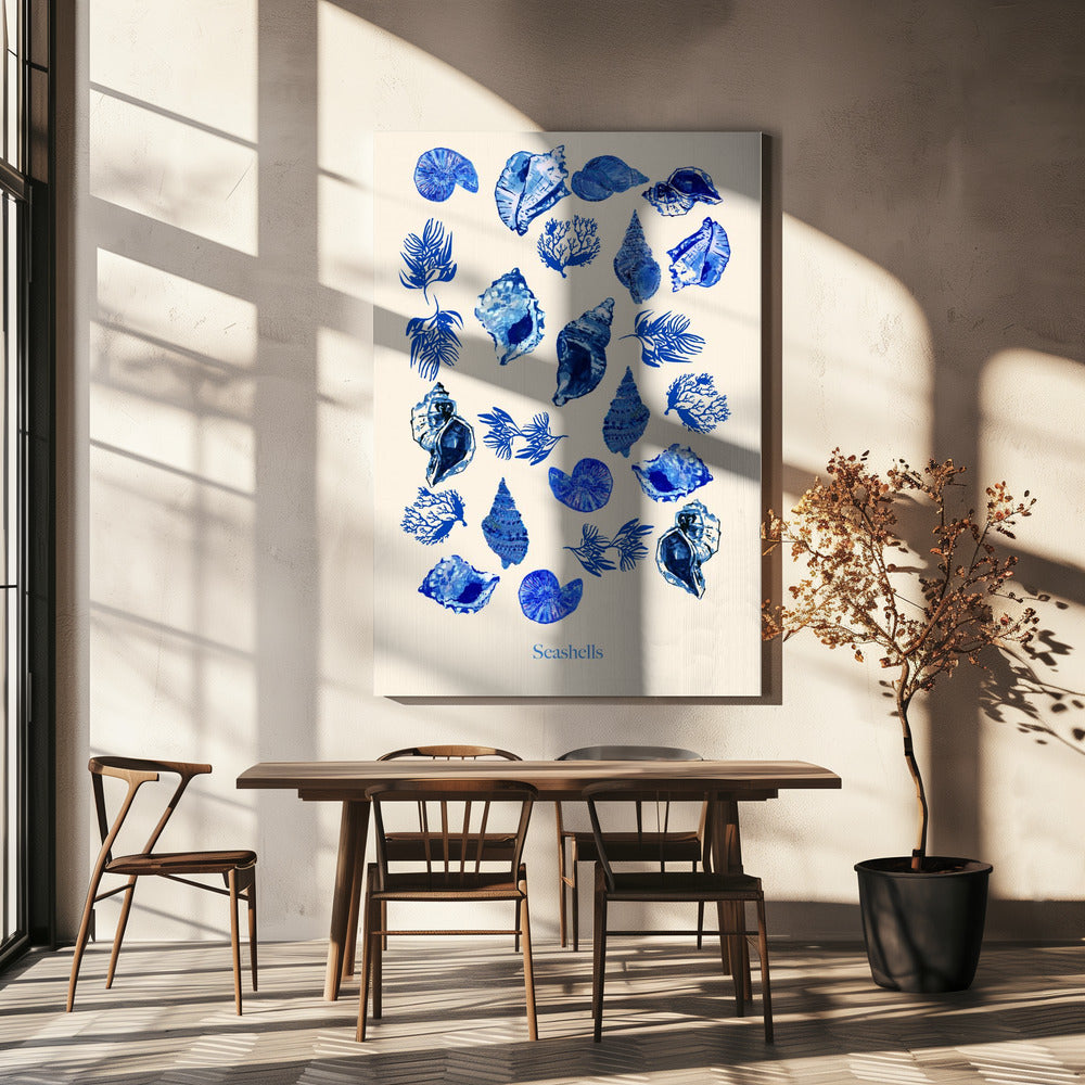 Seashells Poster | Canvas