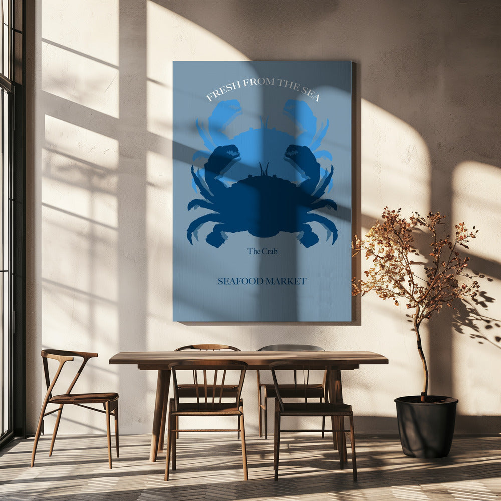 Crab Poster 3 | Canvas