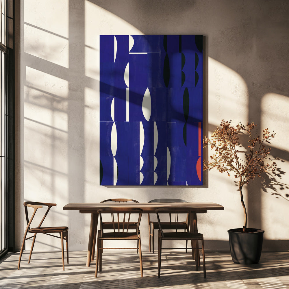 Harmony Of Geometric Abstraction | Canvas