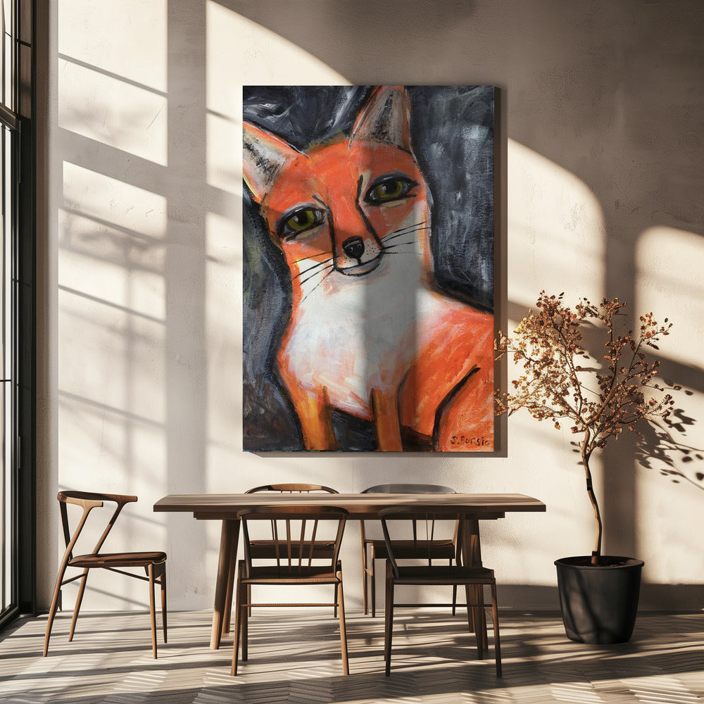 Orange Fox | Canvas