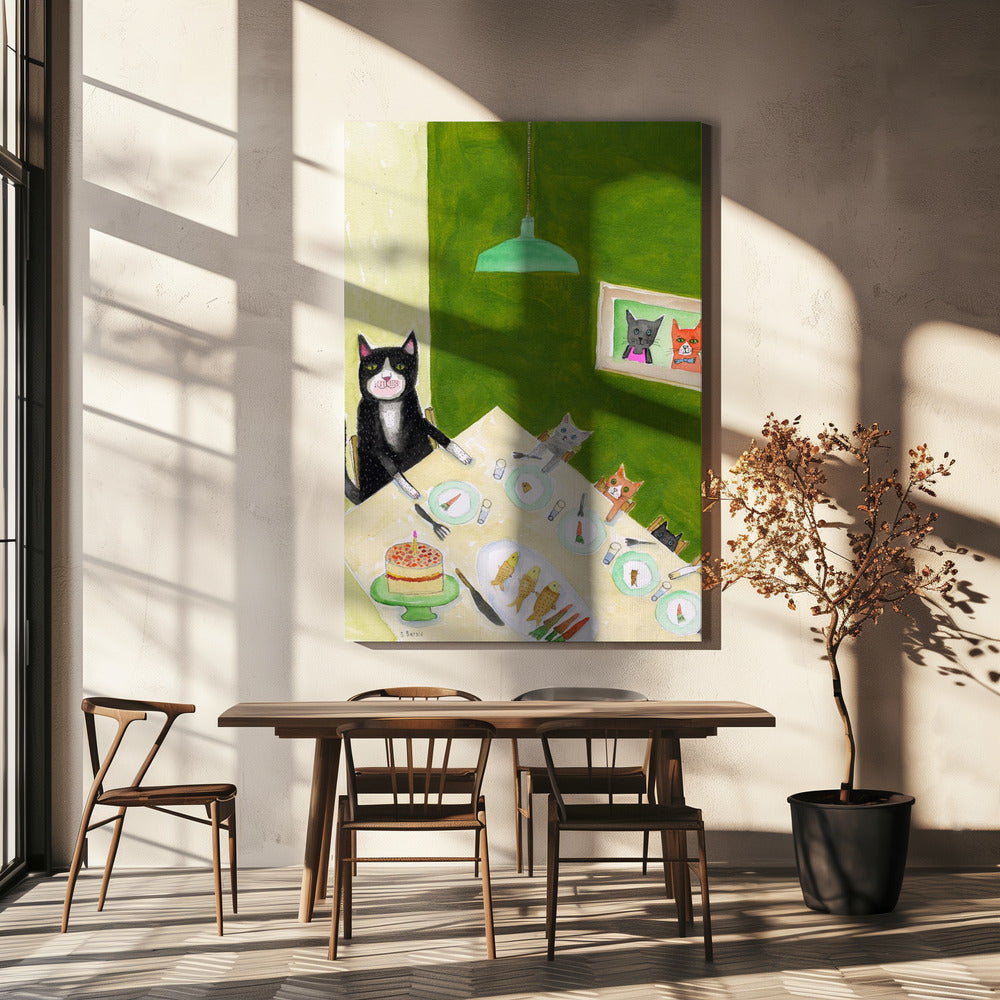 Family of cats | Canvas