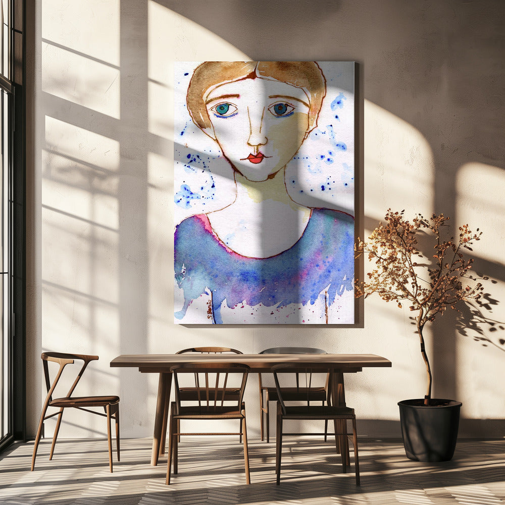 Lady looking | Canvas