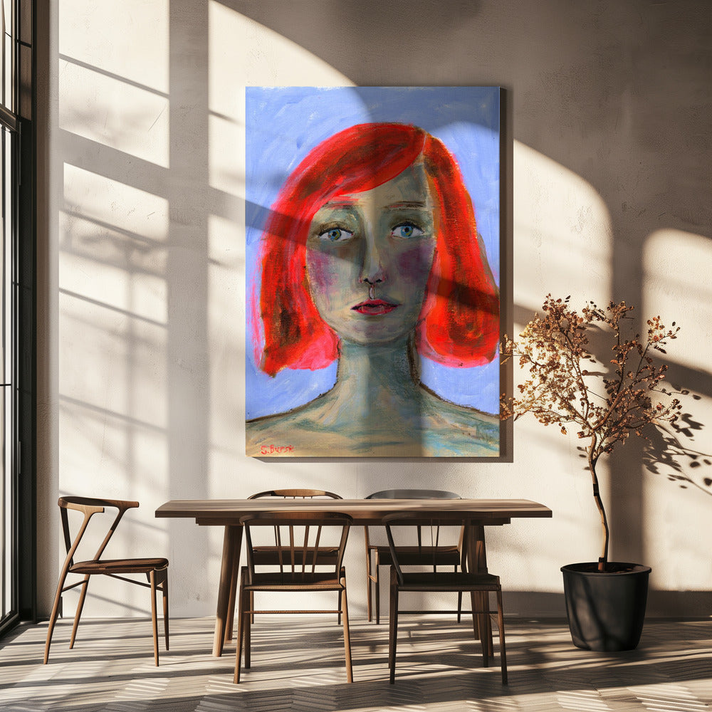 Red Head | Canvas