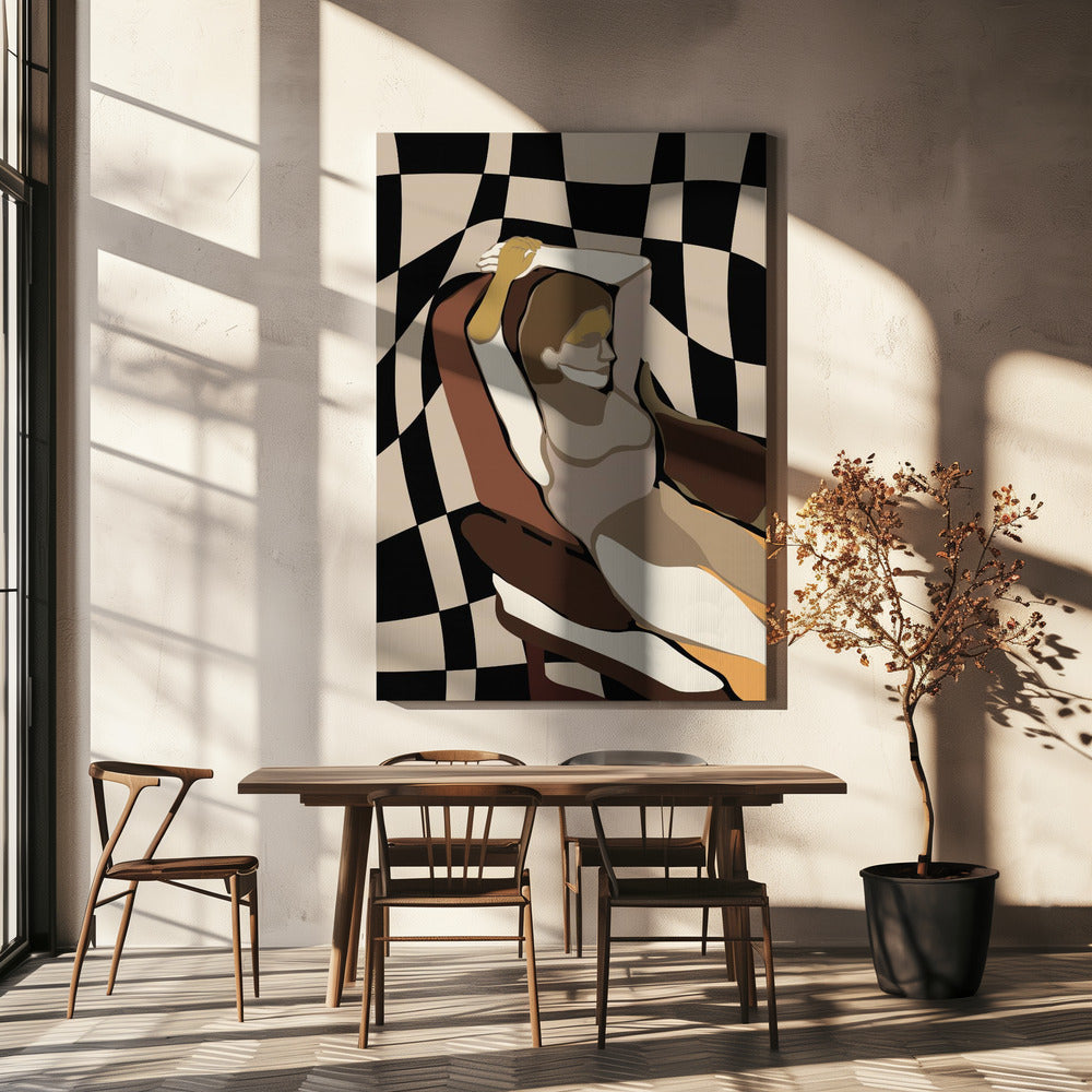 KH Studio - A Sitting Place for a Passenger  - Not In Love | Canvas