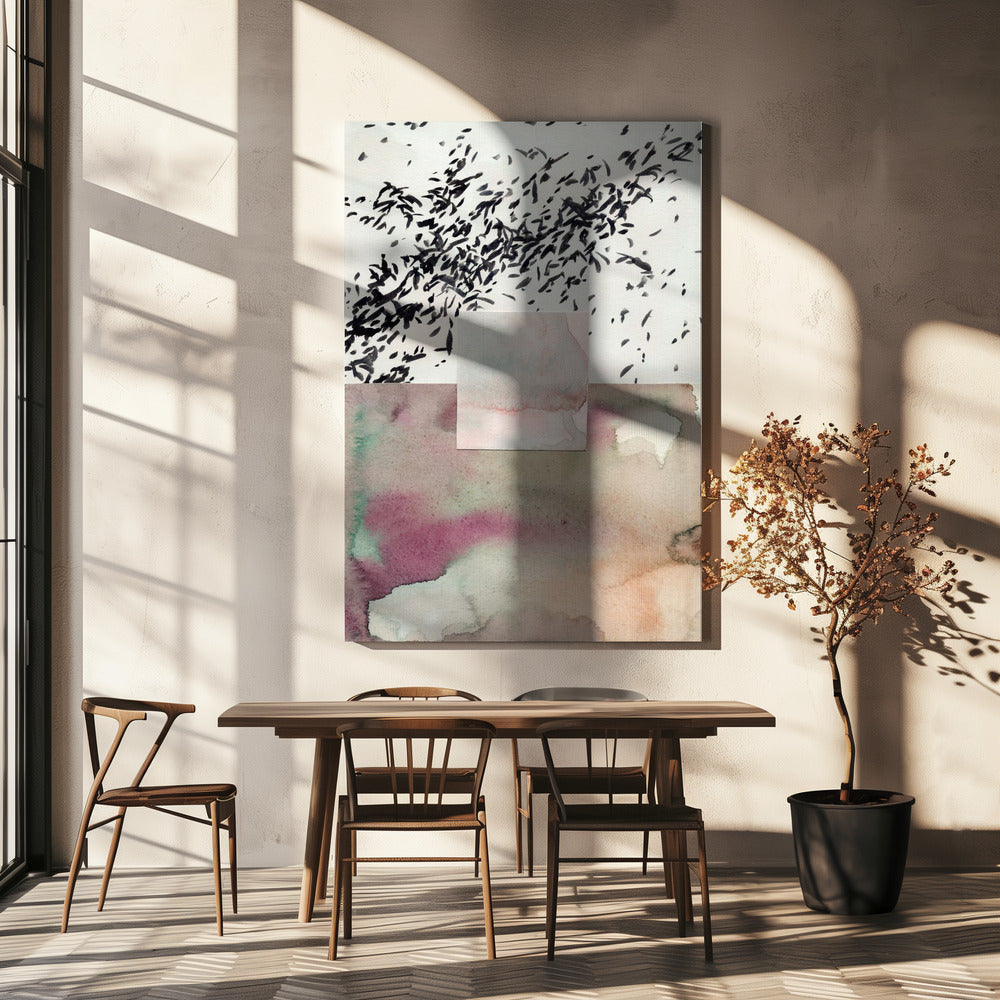 Watercolor abstract composition 7 | Canvas