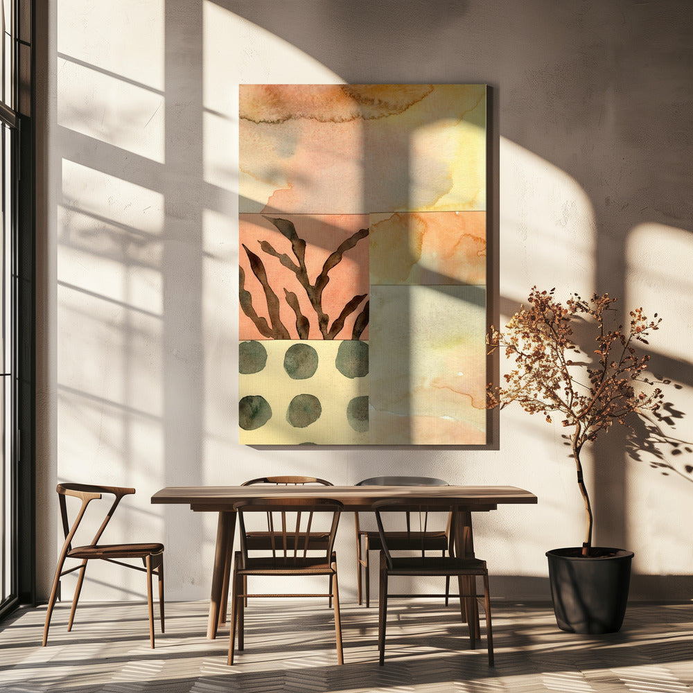 Watercolor abstract composition 9 | Canvas