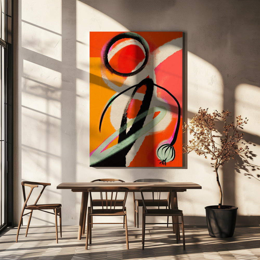 Vibrant Whirlwind | Canvas
