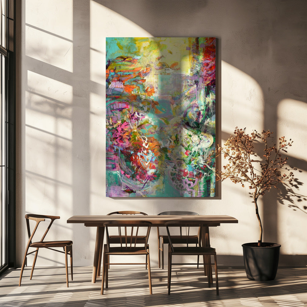 Among The Orchids | Canvas