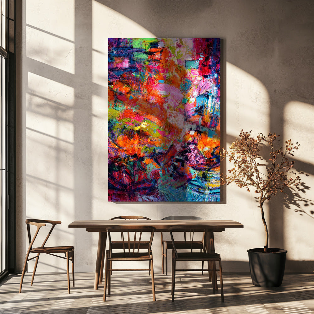 Vibrant Chaos | Canvas