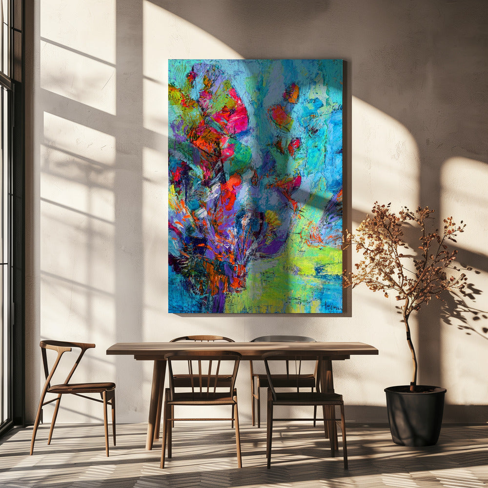 Vivid Floral Dreams | Canvas