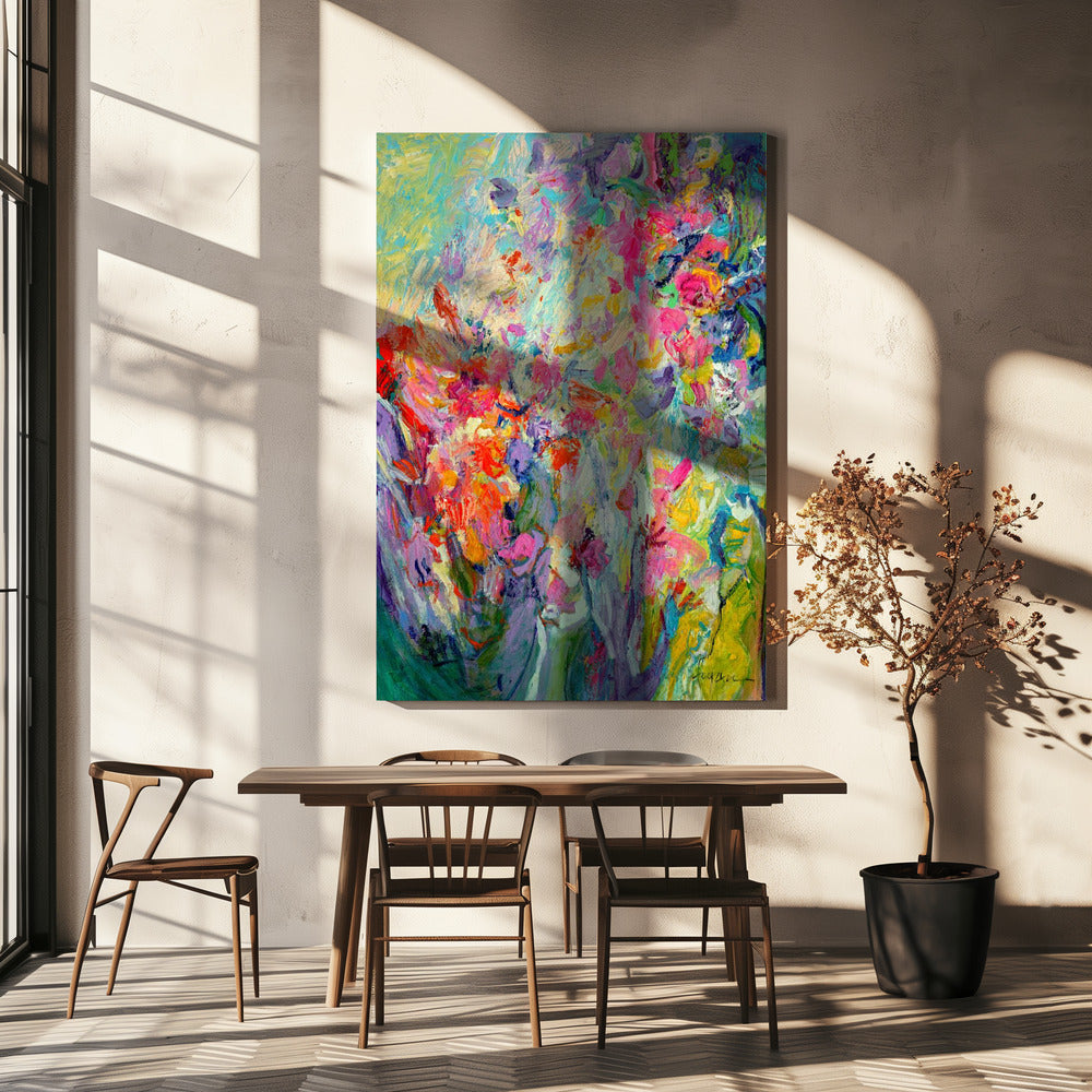 Vivid Floral Symphony | Canvas