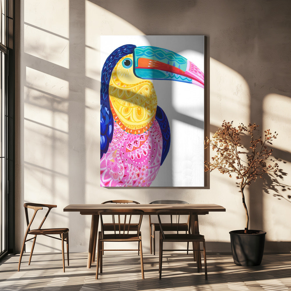 Colorful Toucan | Canvas