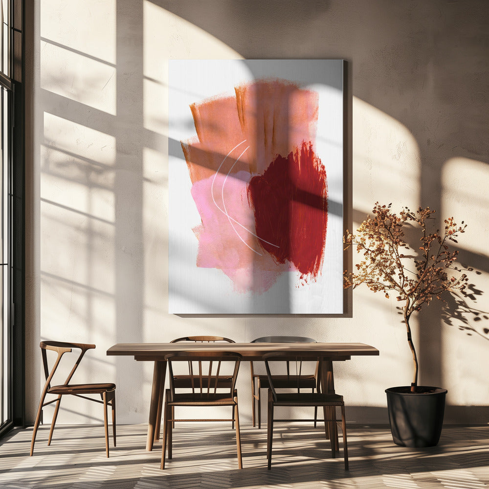 Abstract Brush Strokes 54 | Canvas