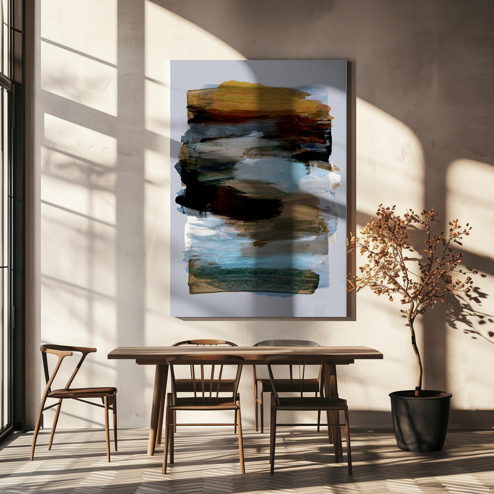 Abstract Brush Strokes 78X | Canvas