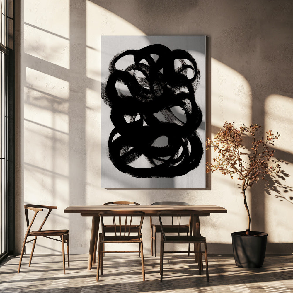 Abstract Brush Strokes 84 | Canvas