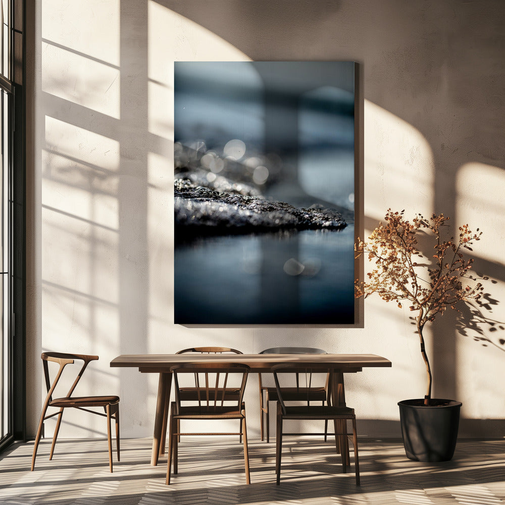 Waves and Glitter | Canvas