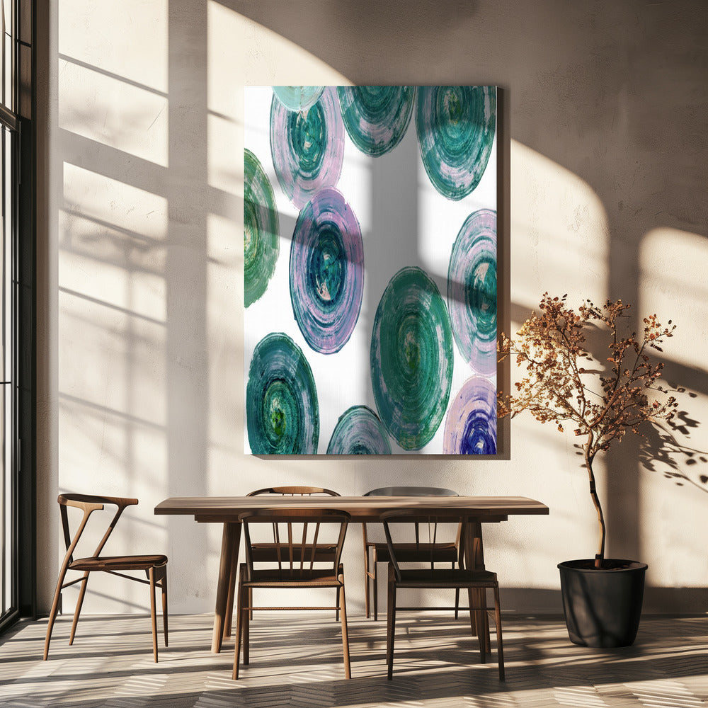 Spinning Whirls 1 | Canvas
