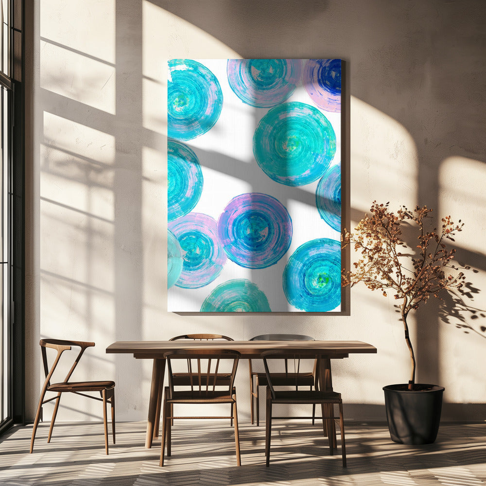 Spinning Whirls 2 | Canvas