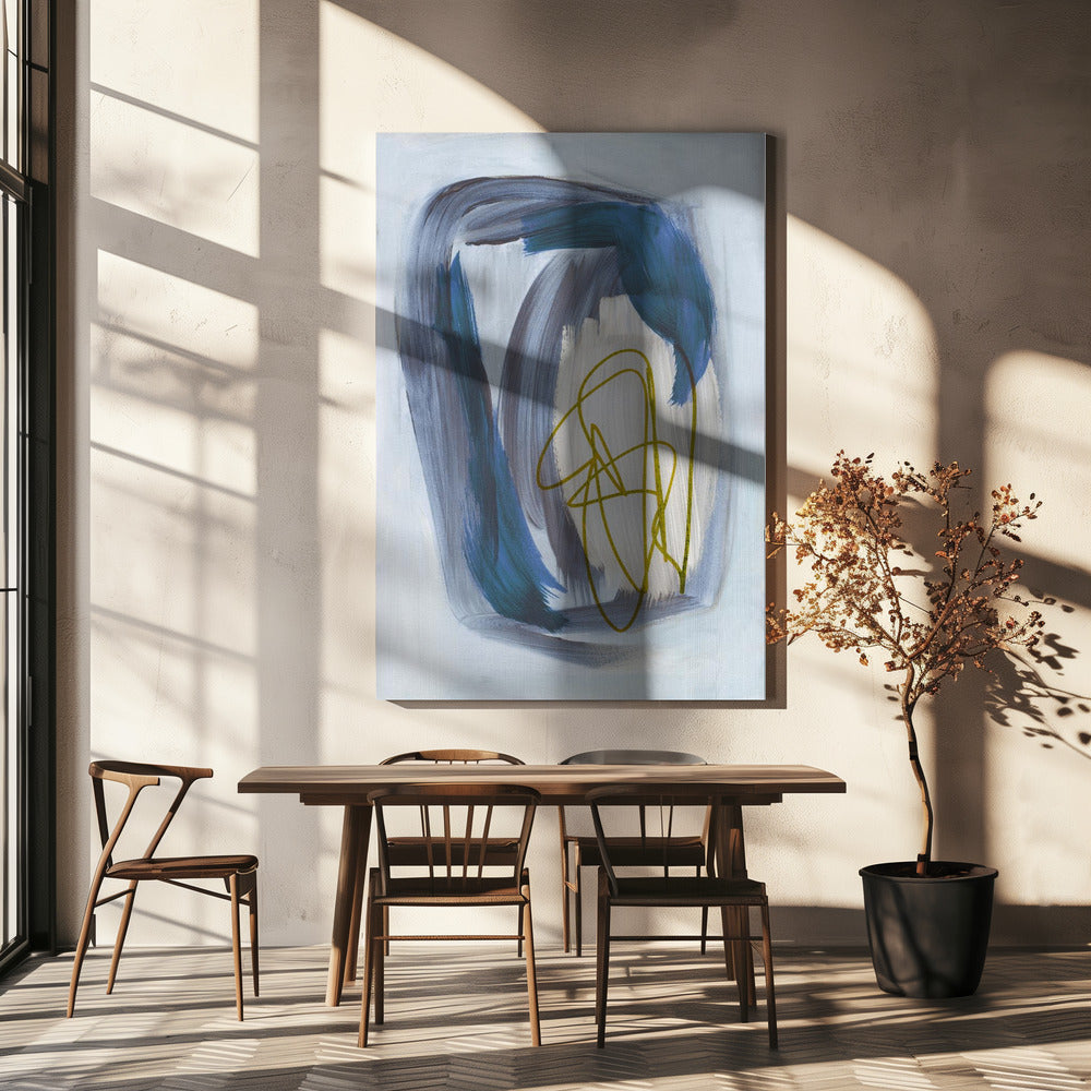 Abstract Brush Strokes 156X | Canvas