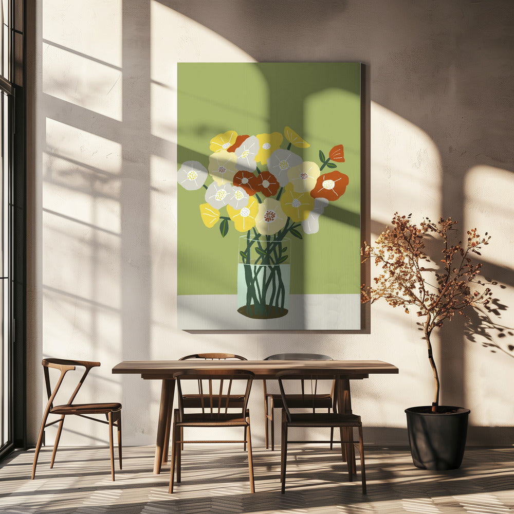 Vase of Flowers | Canvas