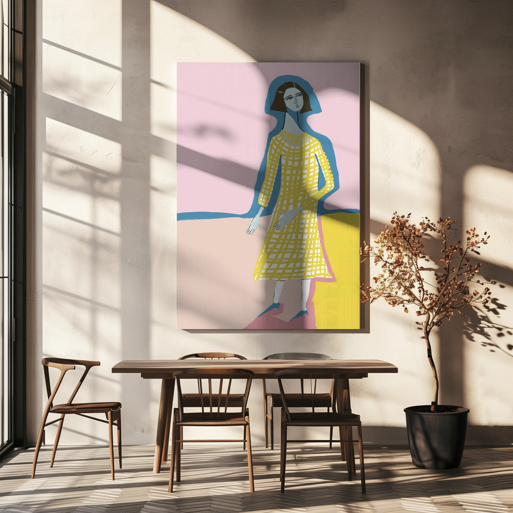 Blue lady | Canvas