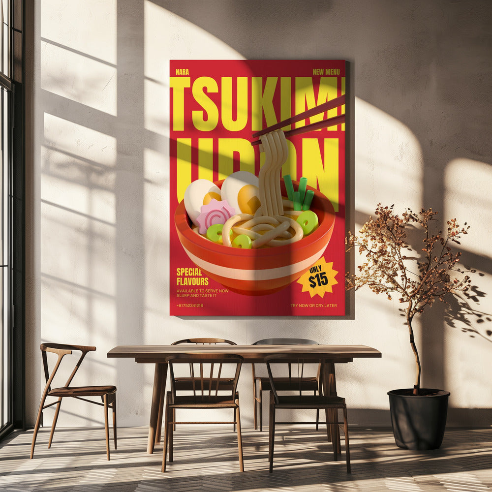 Tsukimi Udon Menu | Canvas